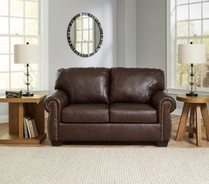 COLLETON LOVESEAT Dark Brown