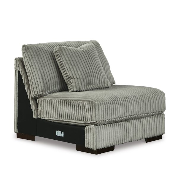 LINDYN ARMLESS CHAIR Fog