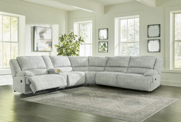 McClelland 7-Piece Corner Lounge Set Gray