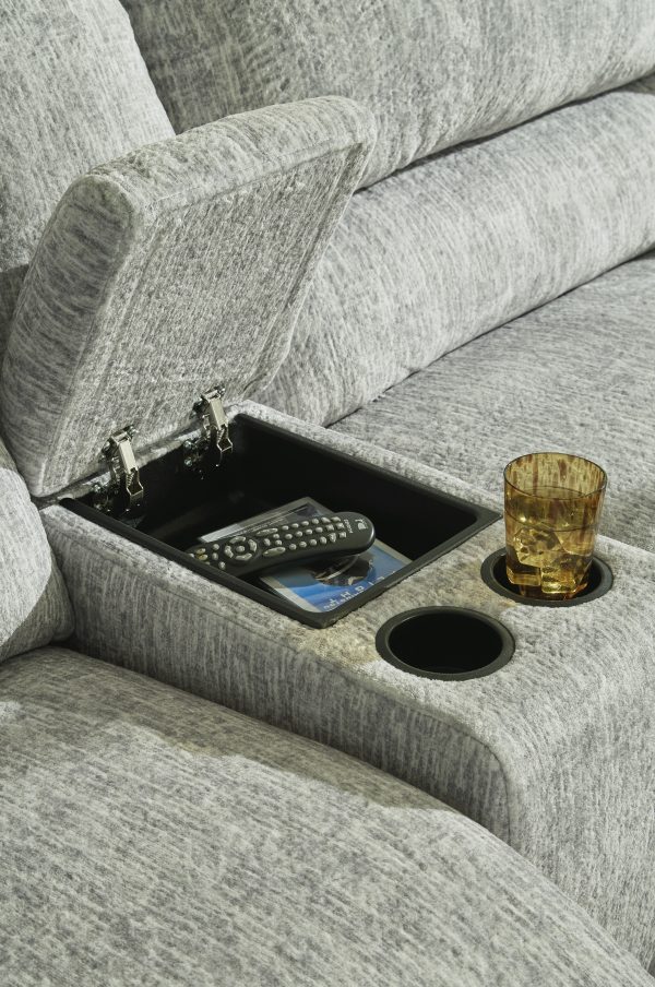 McClelland 7-Piece Corner Lounge Set Gray - Image 3