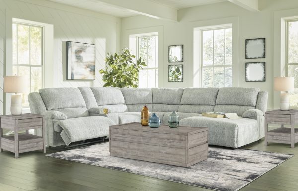 McClelland 7-Piece Corner Lounge Set Gray - Image 12