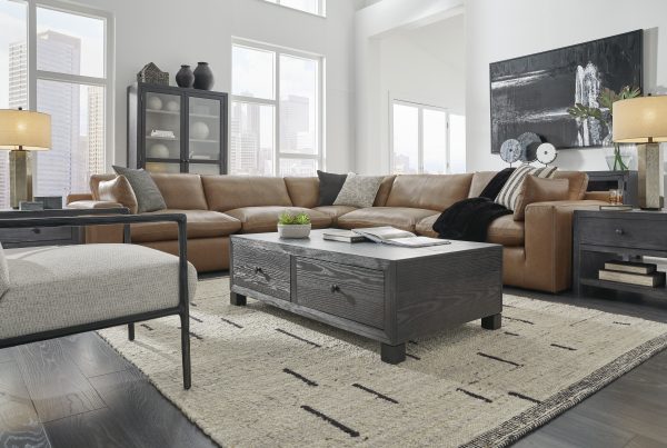 Emelia 5-Piece Corner Lounge Set - Image 2