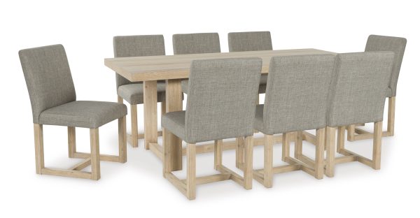 Yalinton 9-Piece Rectangular Dining Set - Image 8