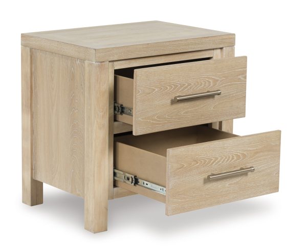 YALINTON TWO DRAWER NIGHT STAND - Image 2