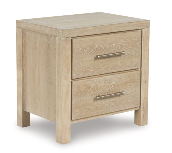 YALINTON TWO DRAWER NIGHT STAND - Image 3