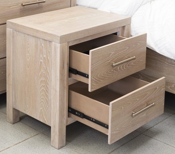 YALINTON TWO DRAWER NIGHT STAND - Image 6