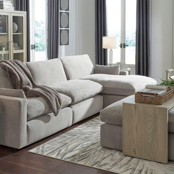 Sophie 3-Piece Corner Lounge Set Grey - Image 2