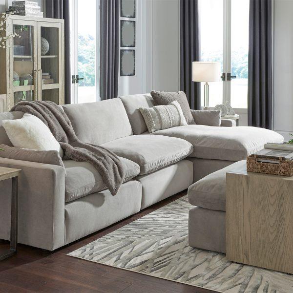 Sophie 3-Piece Corner Lounge Set Grey - Image 5