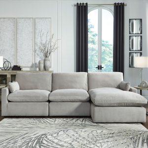 Sophie 3-Piece Corner Lounge Set Grey