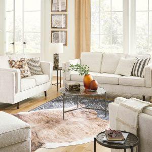 Maimz 3-Piece Lounge Set Ivory