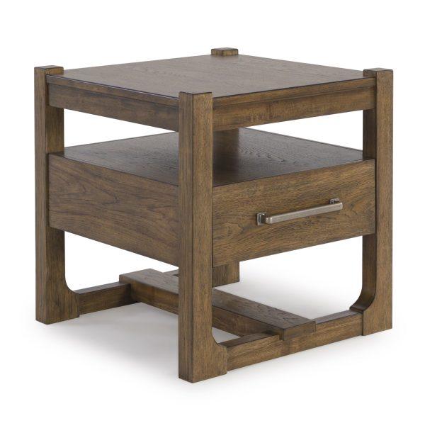 CABALYNN SQ END TABLE L/Brown - Image 2