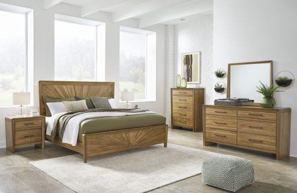 Takston Queen Panel Bed - Image 3