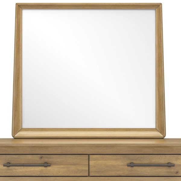 TAKSTON BEDROOM MIRROR L/Brown - Image 4
