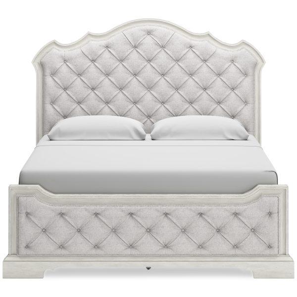 Arlendyne King Upholstered Panel Bed - Image 5