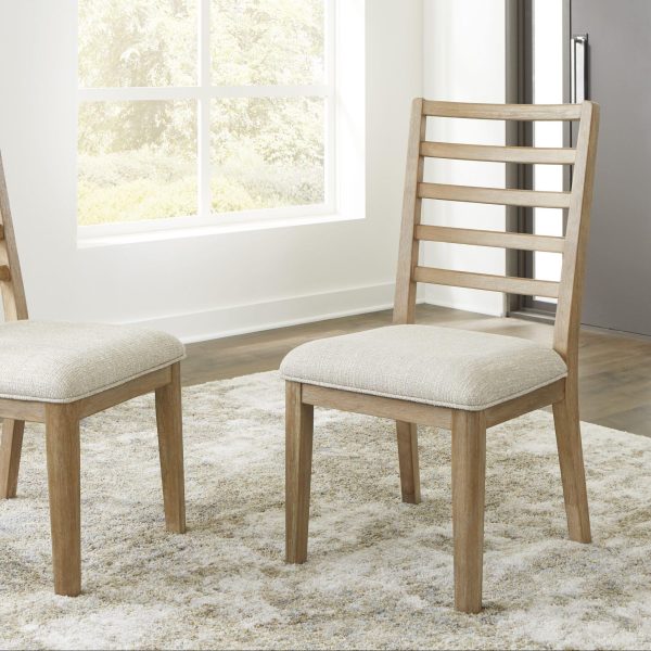 RENCOTT DINING UPH SIDE CHAIR L/Brown