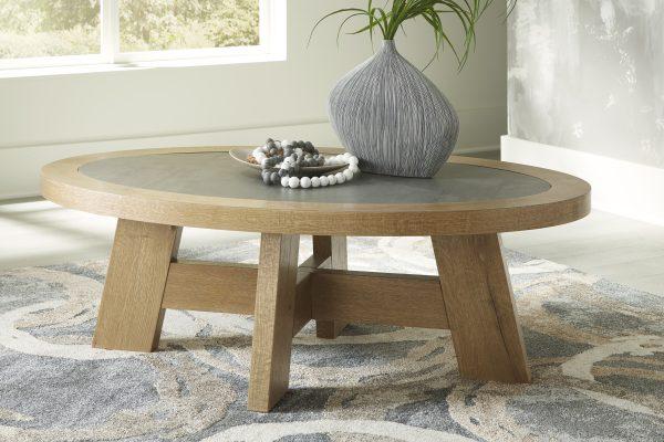 BRINSTEAD OVAL COCKTAIL TABLE
