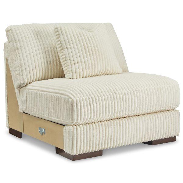 LINDYN ARMLESS CHAIR Ivory