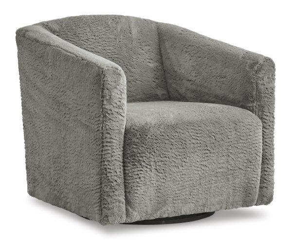 BRAMNER ACCENT CHAIR Charcoal - Image 3