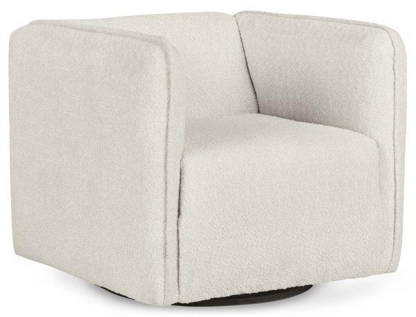 LANOKE SWIVEL ACCENT CHAIR Gray - Image 3