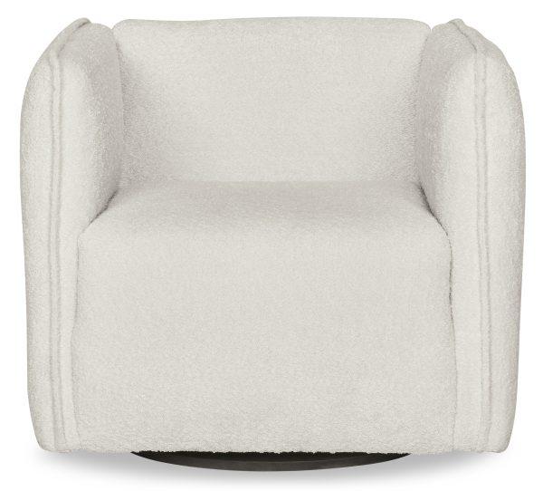 LANOKE SWIVEL ACCENT CHAIR Gray - Image 4