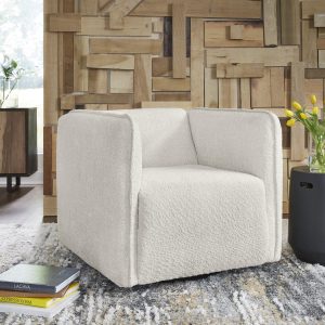 LANOKE SWIVEL ACCENT CHAIR Gray