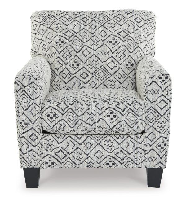 HAYESDALE ACCENT CHAIR Black/Cream - Image 4