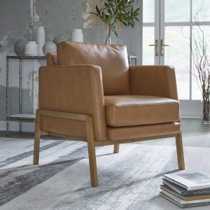 NUMUND ACCENT CHAIR Caramel