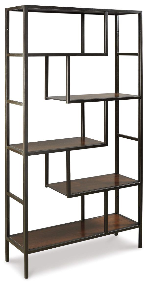 FRANKWELL BOOKCASE Brown/Black - Image 5
