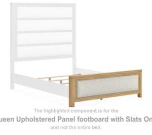 RENCOTT QUEEN UPH PANEL FTBD W/SLATS