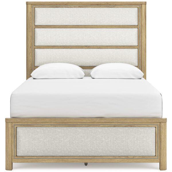 Rencott Queen Upholstered Panel Bed - Image 10