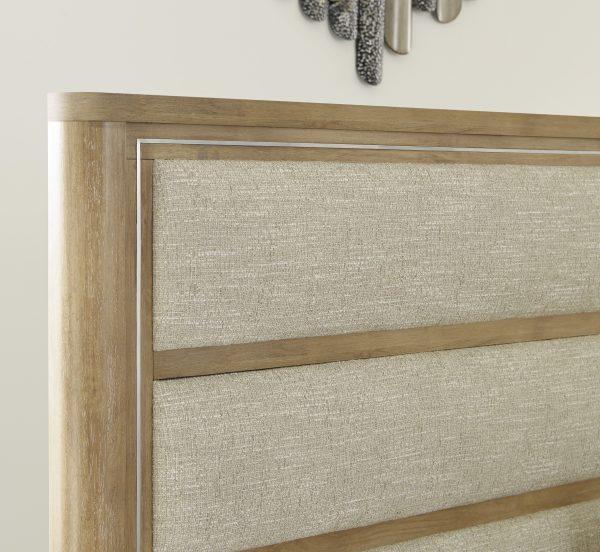 Rencott King Upholstered Panel Bed - Image 3
