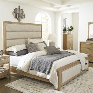Rencott King Upholstered Panel Bed