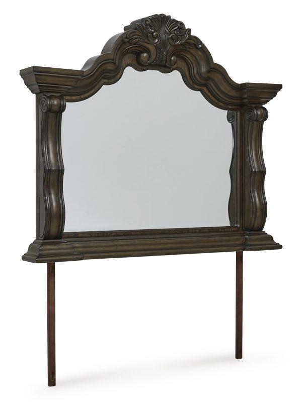 MAYLEE BEDROOM MIRROR D/Brown - Image 2