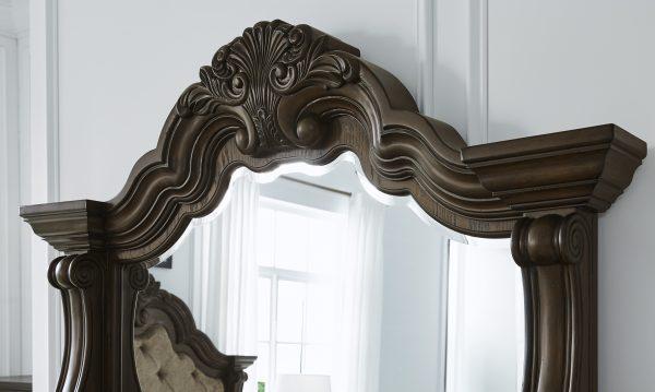 MAYLEE BEDROOM MIRROR D/Brown - Image 3