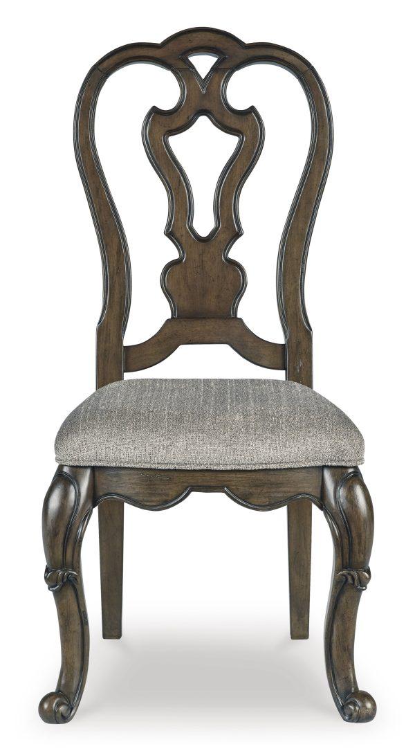 MAYLEE DINING UPH SIDE CHAIR D/Brown - Image 4