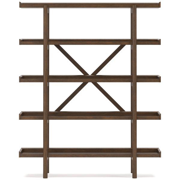 LYNCOTT BOOKCASE Grey/Brown - Image 4