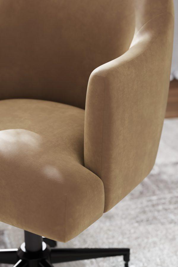 AUSTANNY HOME OFFICE DESK CHAIR Brown - Image 3