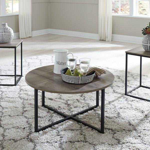 WADEWORTH OCC TABLE SET/3PCE TwoTone