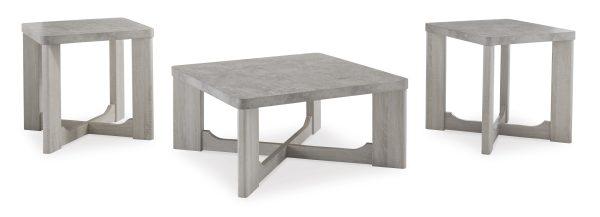 GARNILLY OCC TABLE SET/3PCE Whitewash - Image 6