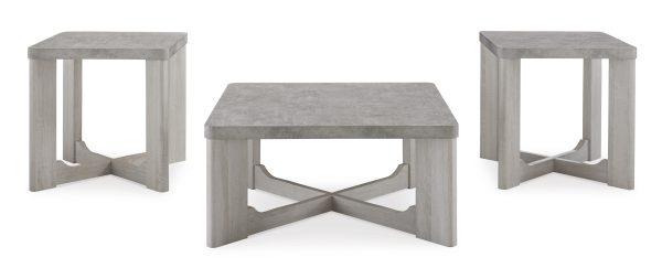 GARNILLY OCC TABLE SET/3PCE Whitewash - Image 3