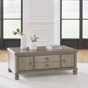 LEXORNE RECT COCKTAIL TABLE Gray