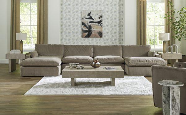 Sophie 4-Piece Corner Lounge Set Cocoa - Image 6