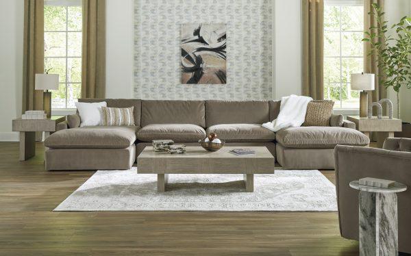 Sophie 4-Piece Corner Lounge Set Cocoa - Image 2