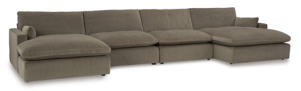 Sophie 4-Piece Corner Lounge Set Cocoa - Image 5