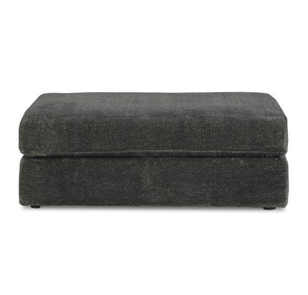 KARINNE ACCENT OTTOMAN Smoke - Image 2