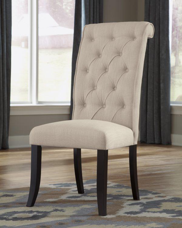 TRIPTON  DINING UPH SIDE CHAIR Linen - Image 4