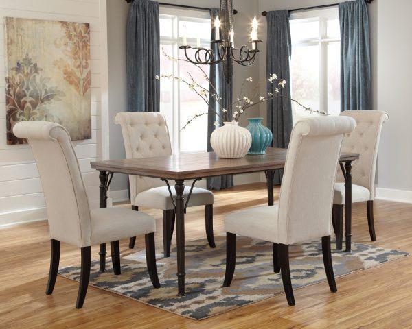 TRIPTON  DINING UPH SIDE CHAIR Linen - Image 2