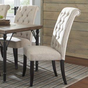 TRIPTON  DINING UPH SIDE CHAIR Linen