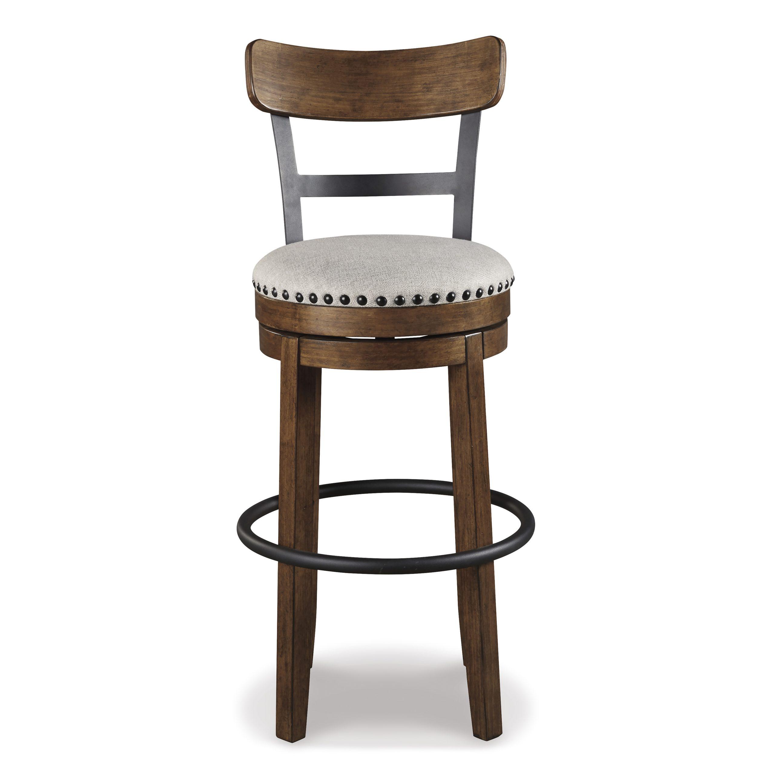 VALEBECK TALL UPH BARSTOOL Brown - Image 2