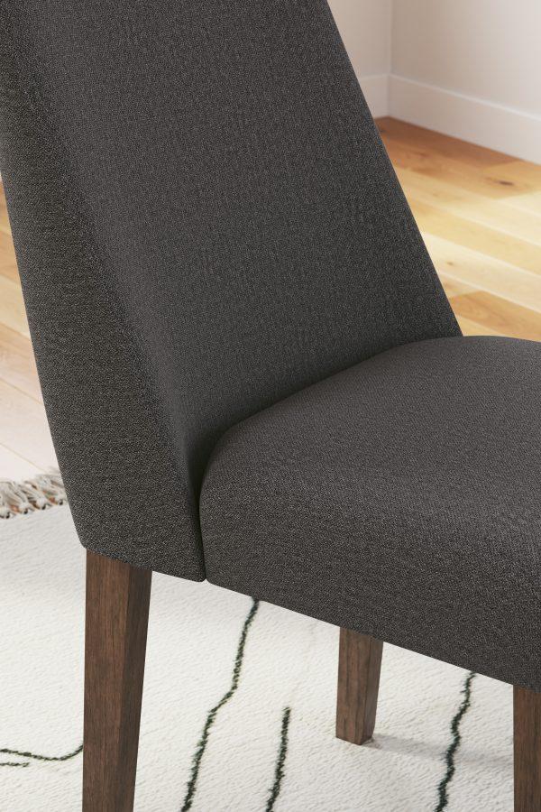 LYNCOTT UPH DINING CHAIR Charcoal - Image 5